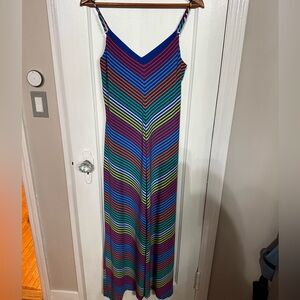 Ralph Lauren Colorful Stripped Maxi Dress Size 8